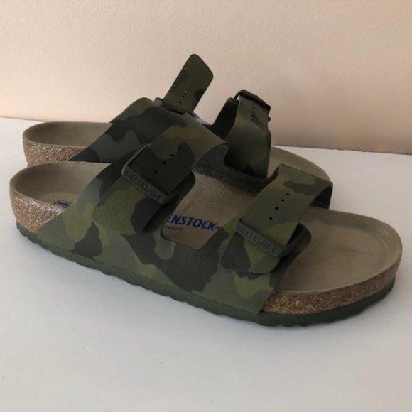 Birkenstock Arizona Soft Footbed Camo Sandal. Size: 7, 9, 10, 11, 12 - Picture 5 of 14